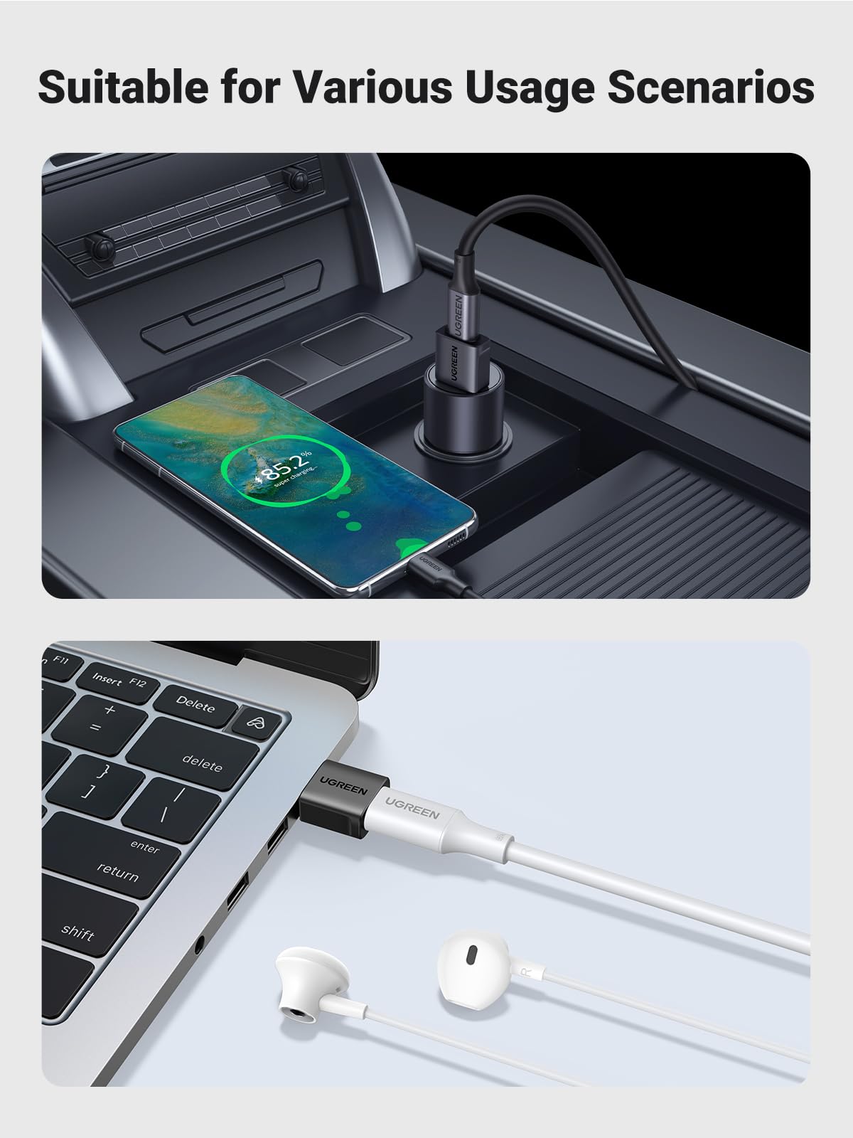 UGREEN USB to USB C Adapter 10Gbps