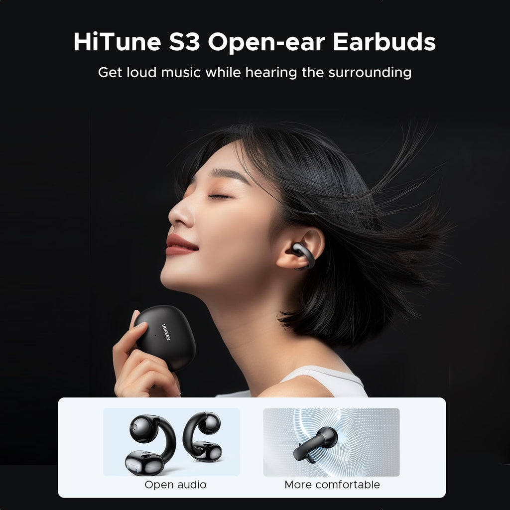 UGREEN Earbuds HiTune S3 True Wireless Black