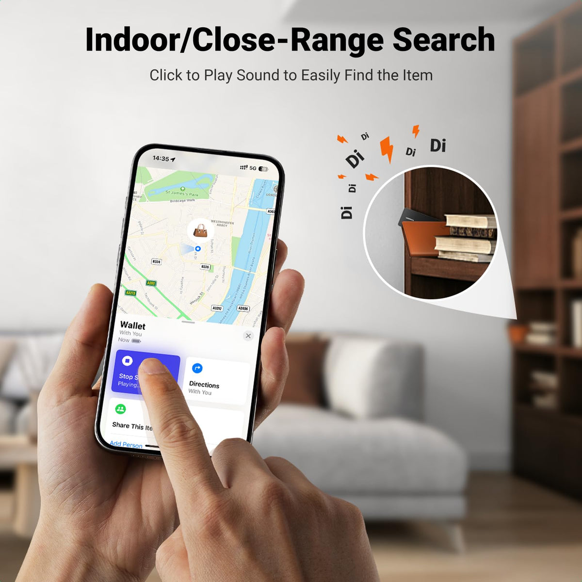 UGREEN FineTrack Slim Thiết Bị Định Vị Thông Minh Siêu Mỏng
