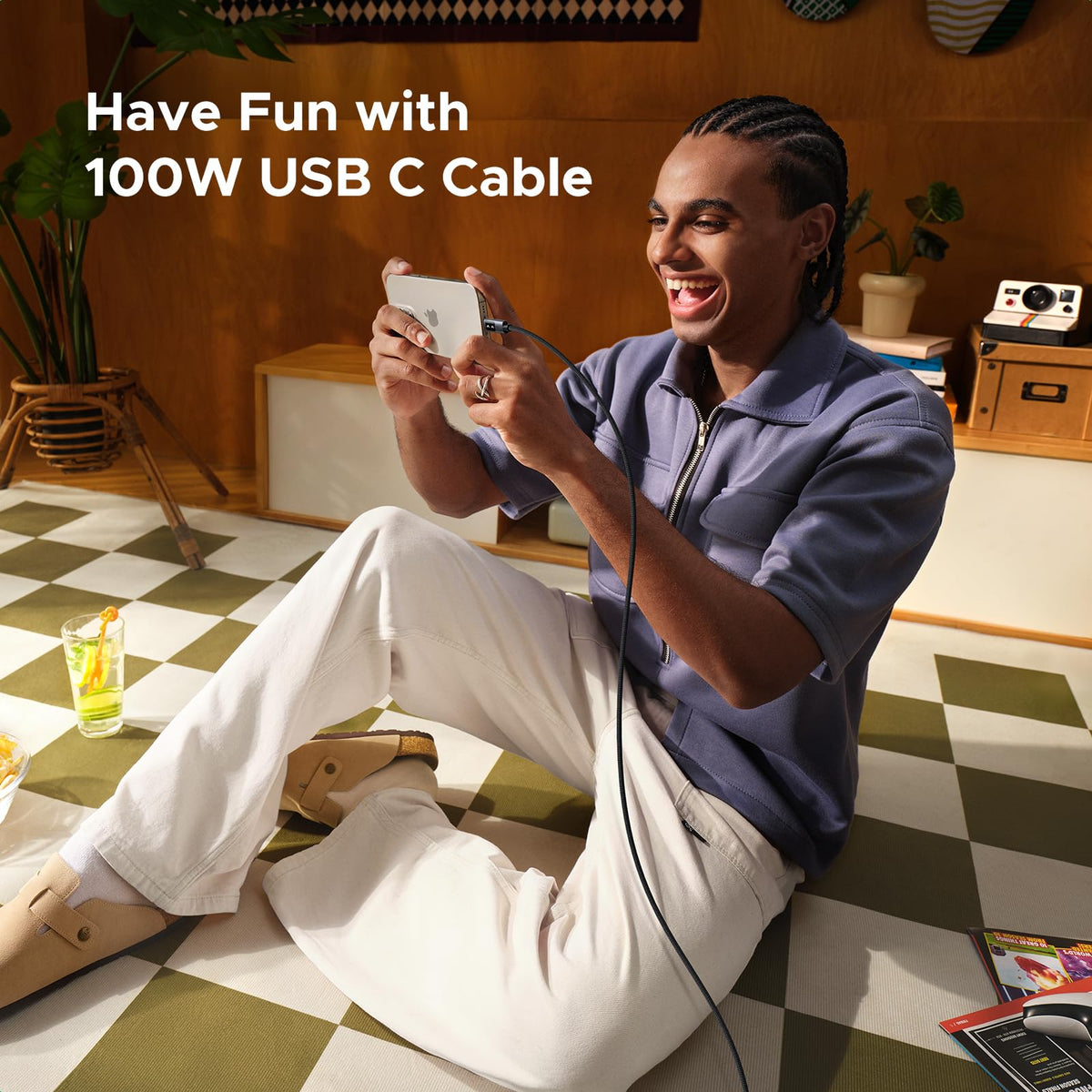 UGREEN Uno Cáp USB-C sang USB-C 100W