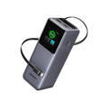 UGREEN Nexode 20000mAh Banco de Energía con Cable Retráctil, Power Bank Portátil de 165W 