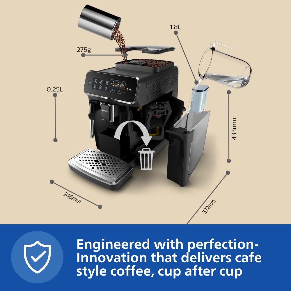 Philips Fully Automatic Espresso Machine - EP3221/40