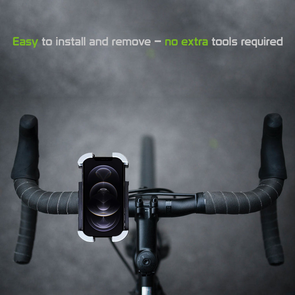 PHBIKE01 - Bike Smartphone Mount, Universal Heavy Duty Bicycle Holder Mount With 360 Degree Rotation Compatible to 4.7”-6.8” Devices