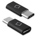 CNMICCBK - Cellet Micro USB to USB-C Adapter Converter Connector - Black