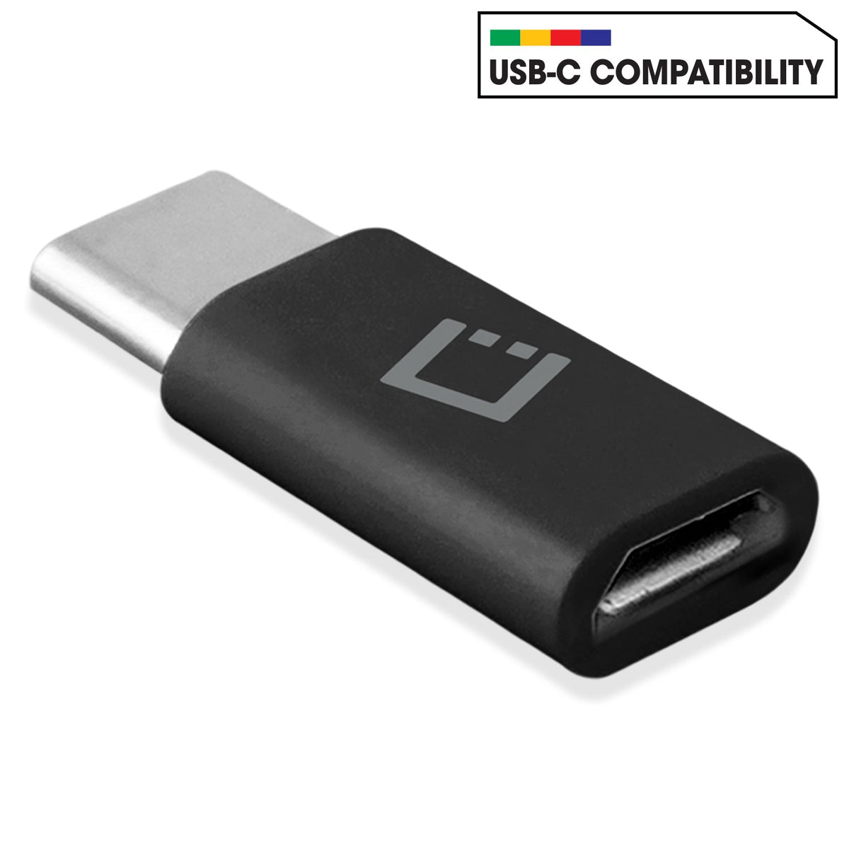 CNMICCBK - Cellet Micro USB to USB-C Adapter Converter Connector - Black