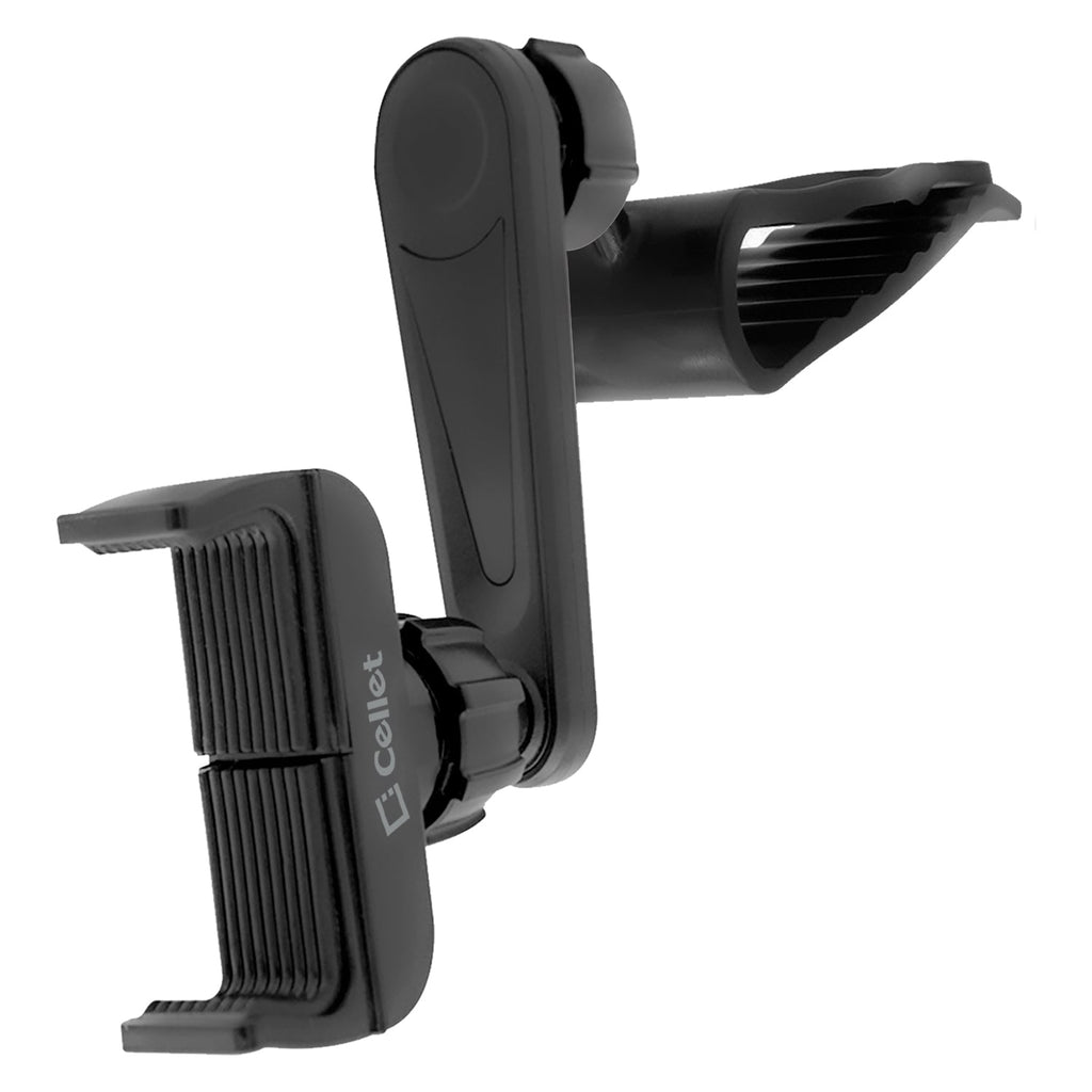 PH710 - Cellet Car Sun Visor Clip Phone Holder, 360° Adjustable Cradle Mount for Smartphones up to 4.7" Wide – Hands-Free GPS Navigation & Safe Driving