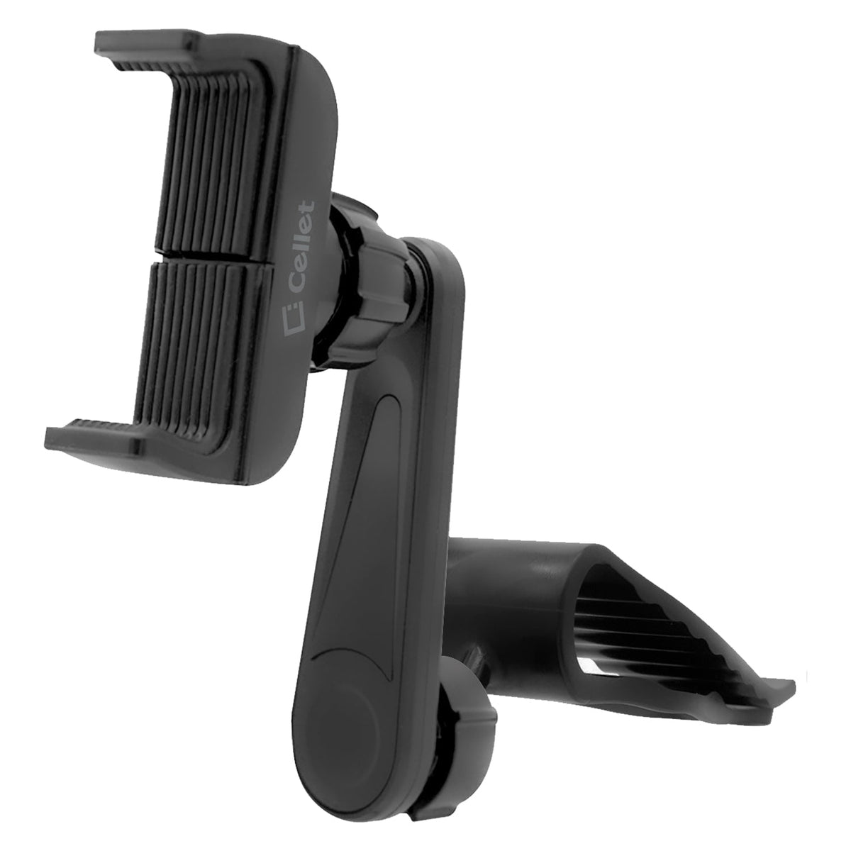 PH710 - Cellet Car Sun Visor Clip Phone Holder, 360° Adjustable Cradle Mount for Smartphones up to 4.7" Wide – Hands-Free GPS Navigation & Safe Driving