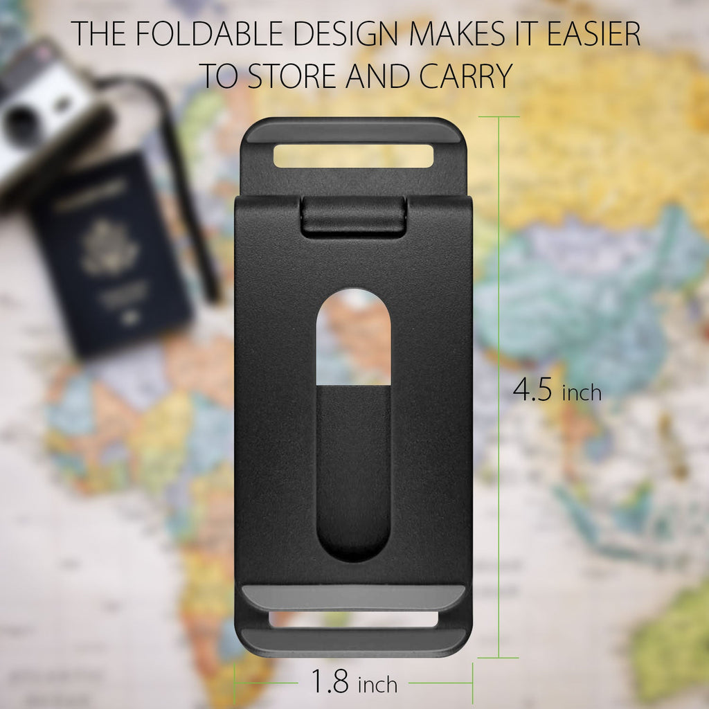 Foldable Desktop Stand, Adjustable Heavy Duty Desktop Stand Compatible to Smartphones, iPads and Tablets