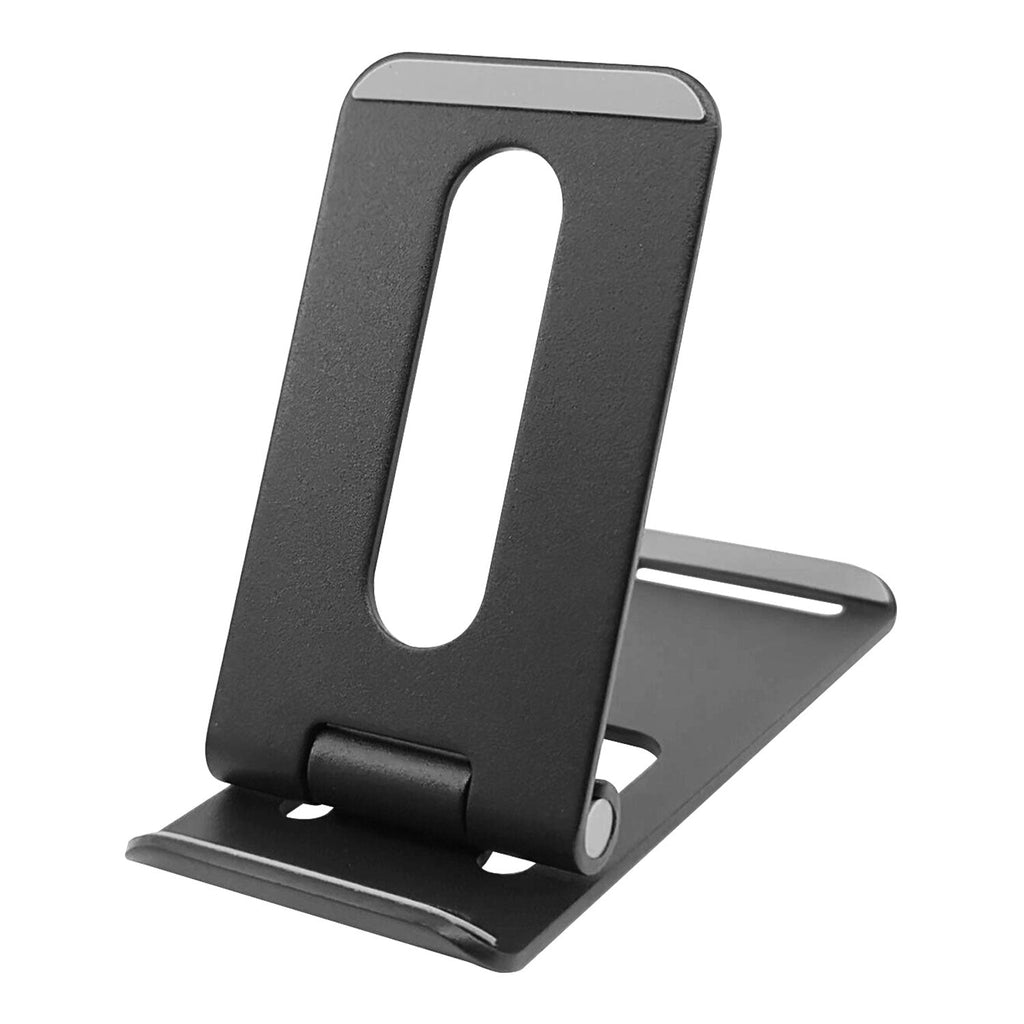 Foldable Desktop Stand, Adjustable Heavy Duty Desktop Stand Compatible to Smartphones, iPads and Tablets