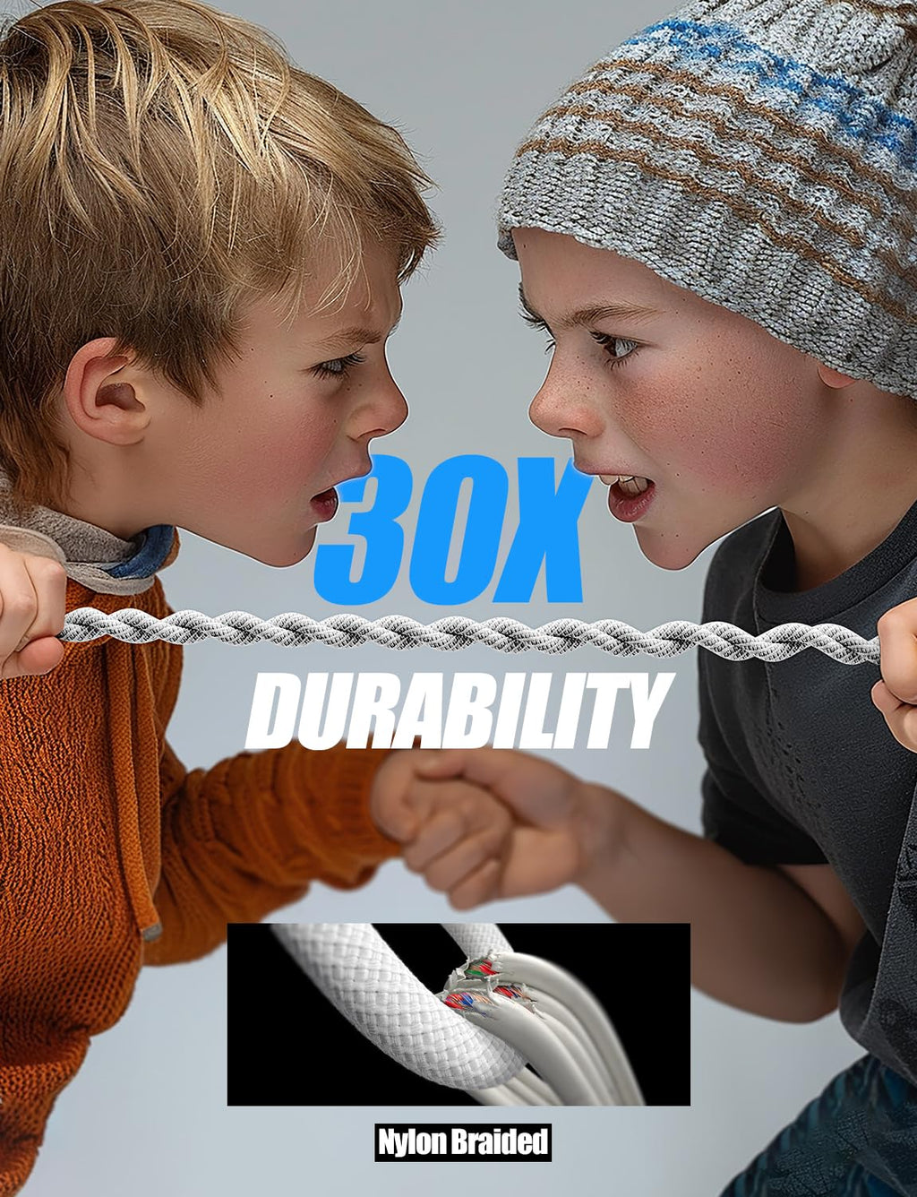 LISEN 2 Pack 240W USB C to USB C Cable 2M USBC to USBC PD Fast Charging Type C Charger Cable