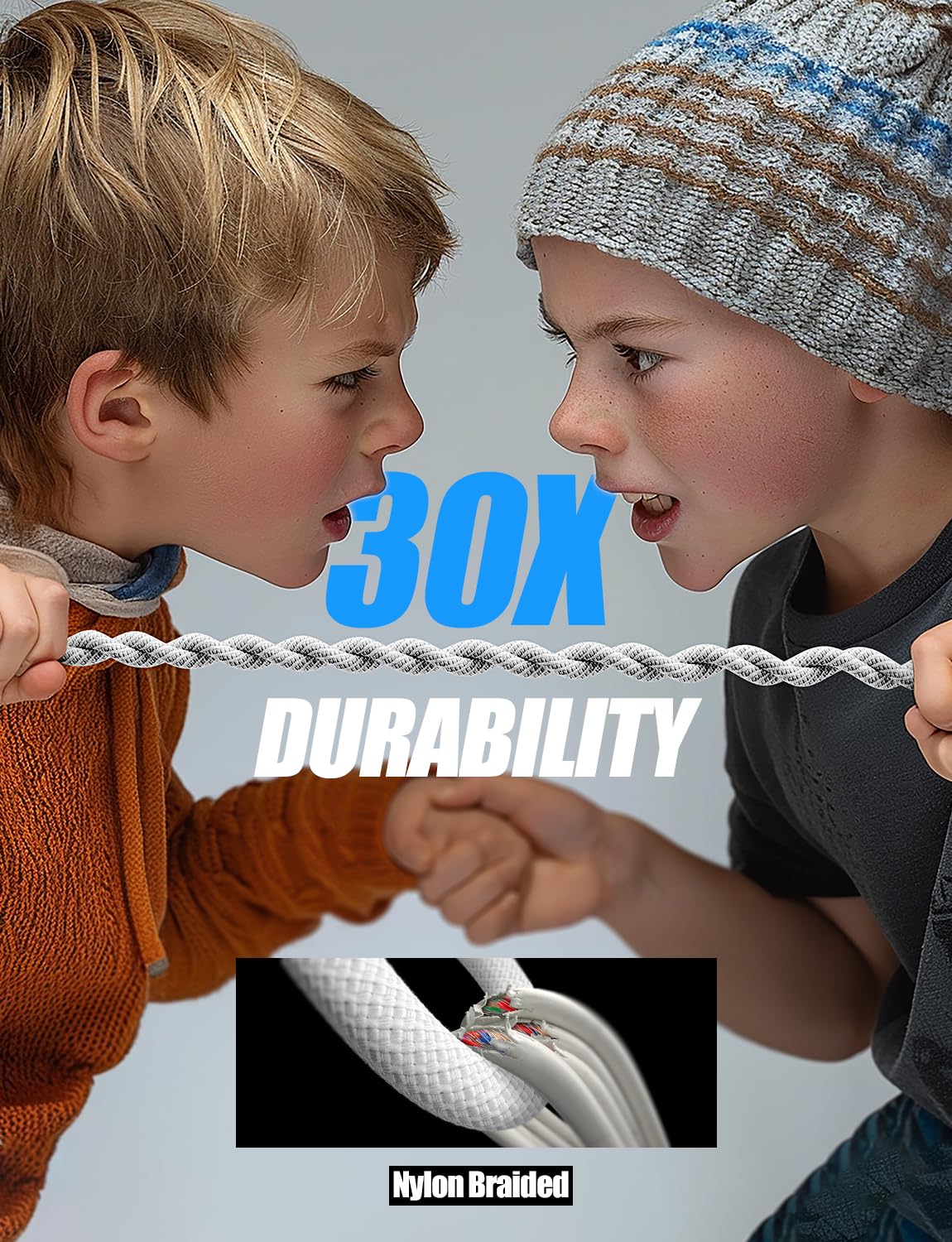 LISEN 2 Pack 240W USB C to USB C Cable 2M USBC to USBC PD Fast Charging Type C Charger Cable