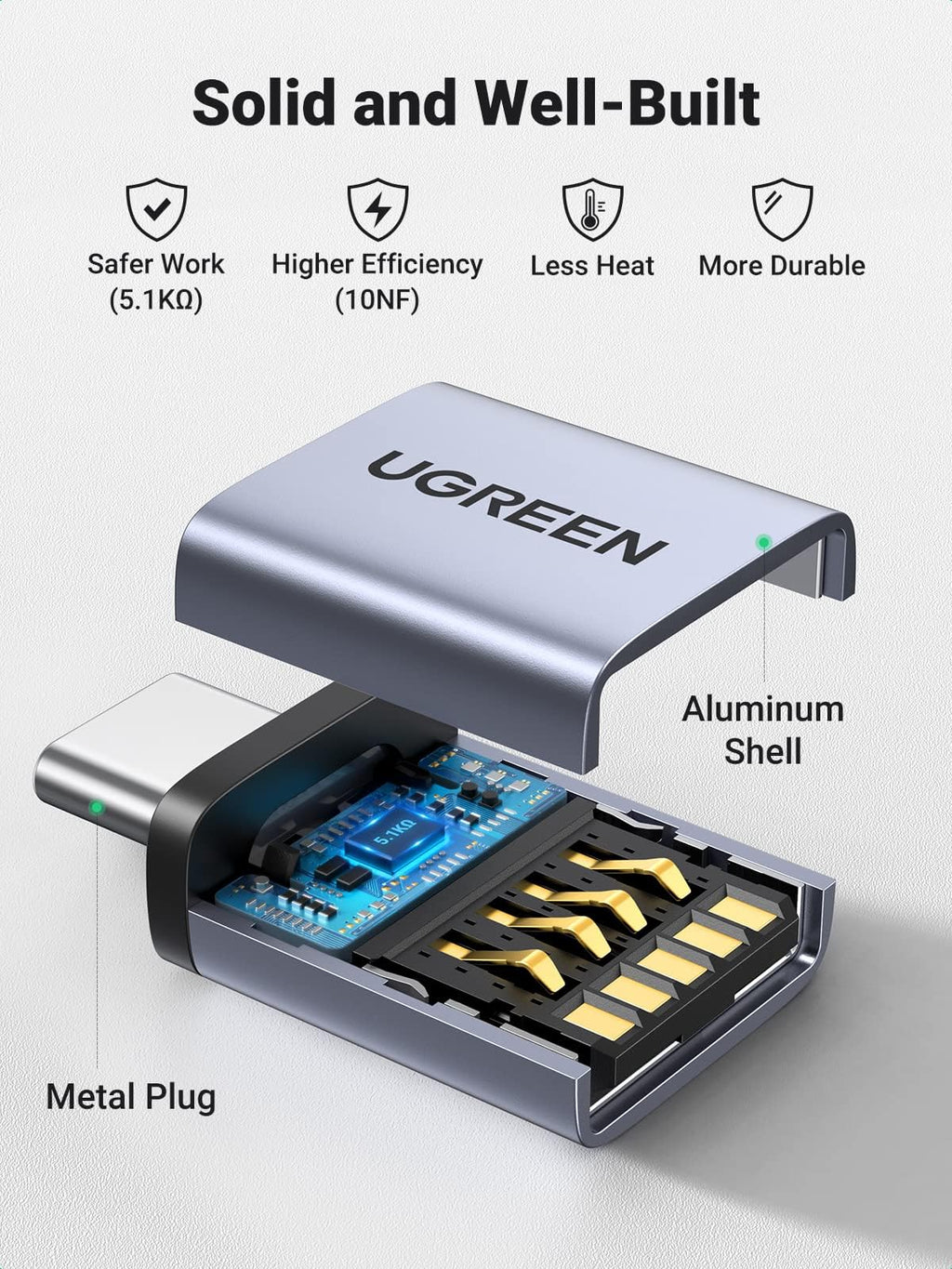 UGREEN USB C to USB Adapter 10Gbps