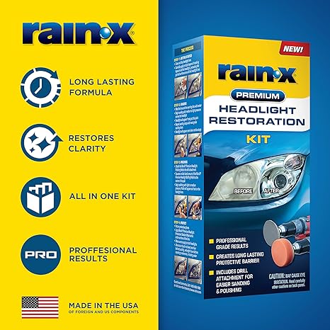 Rain-X 610153 Headlight Restoration Kit