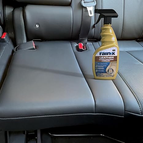 Rain-X 620236SRP Leather Cleaner Conditioner & Repellent for Car Interiors, 16 Fl Oz.