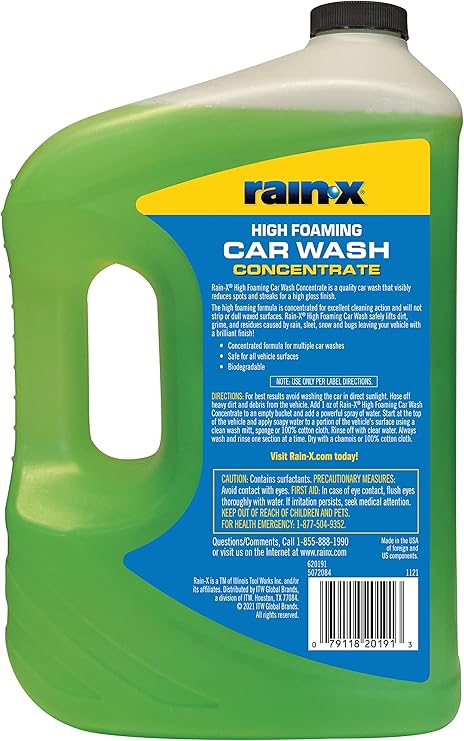 Rain-X 620191 Foaming Car Wash - 100 fl oz.