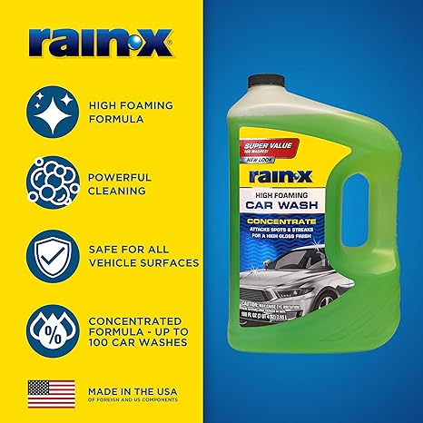 Rain-X 620191 Foaming Car Wash - 100 fl oz.