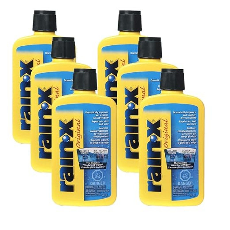 RainX 800002243 Yellow Windshield Treatment,Pack of 6