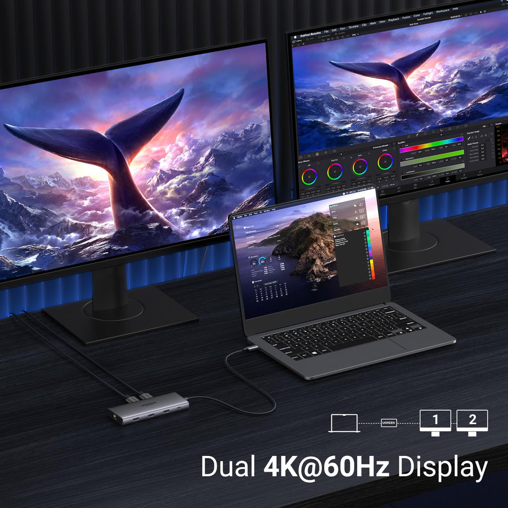 UGREEN Revodok Pro 210 10 in 1 USB C Docking Station