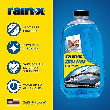 Rain-X 620073 - Car Wash Deep Cleaning,  48 fl oz