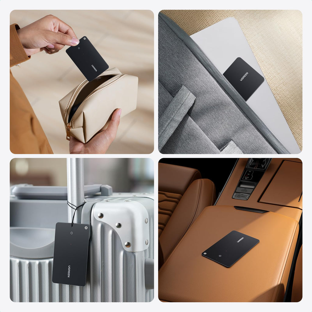 UGREEN FineTrack Slim Smart Finder Localizzatore Supporto iOS Tracker Bluetooth Card Scheda Localizzazione