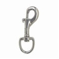 Apex T7631324 Stainless Steel 3/4" x 3-3/32" Swivel Round Eye Bolt Snap