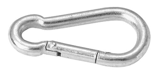Apex T7645026 3/8" Opening x 2.75" Length Zinc Plated Spring Snap Link - Quantity of 100