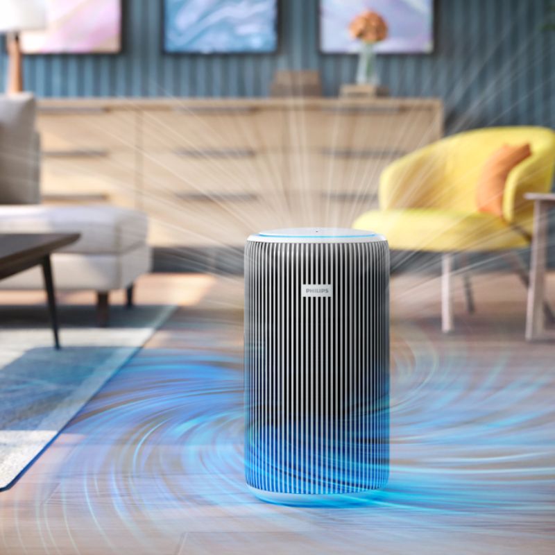 Philips Smart Air Purifier for Home with real time AQI Display and covers upto 600 sqft - AC3220/60 - EMP