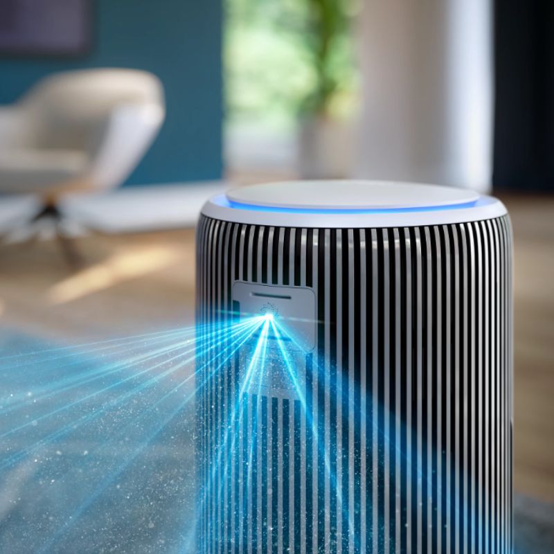 Refurbished Philips Smart Air Purifier for Home with real time AQI Display and covers upto 600 sqft - AC3220/60