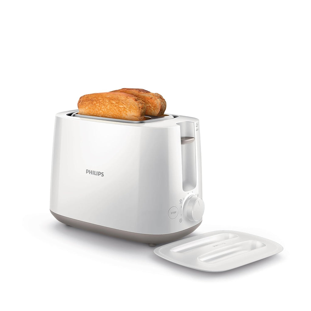 Philips Two Slice Pop Up Toaster with Bun Warmer - HD2582/00