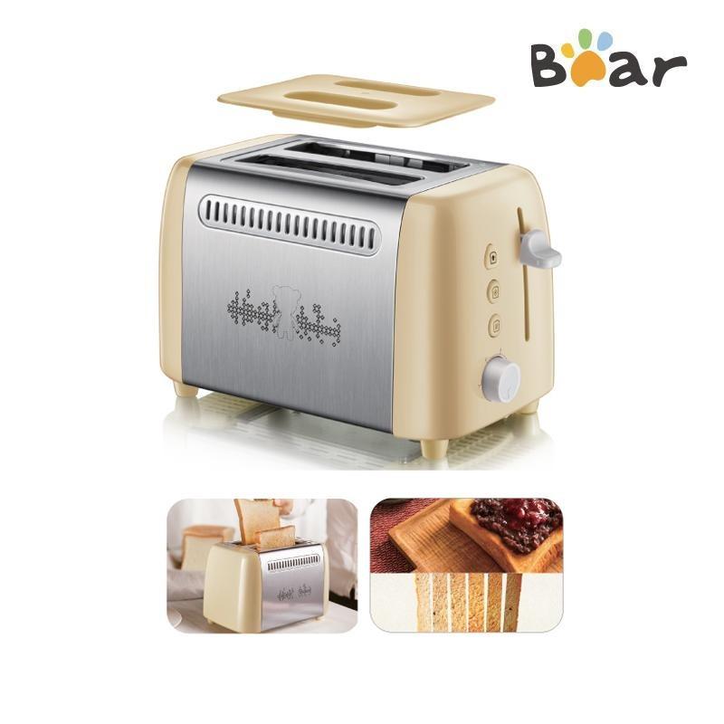 Bear 2 Slice Pop-up Bread Toaster (DSL-A02W1)