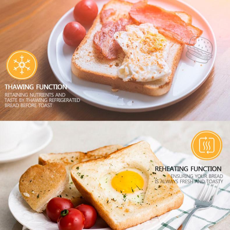 Bear 2 Slice Pop-up Bread Toaster (DSL-A02W1)