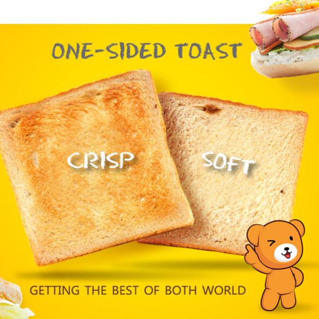 Bear 5in1 Toaster Breakfast Set w non-stick frying Pan (DSL-A02Z1)