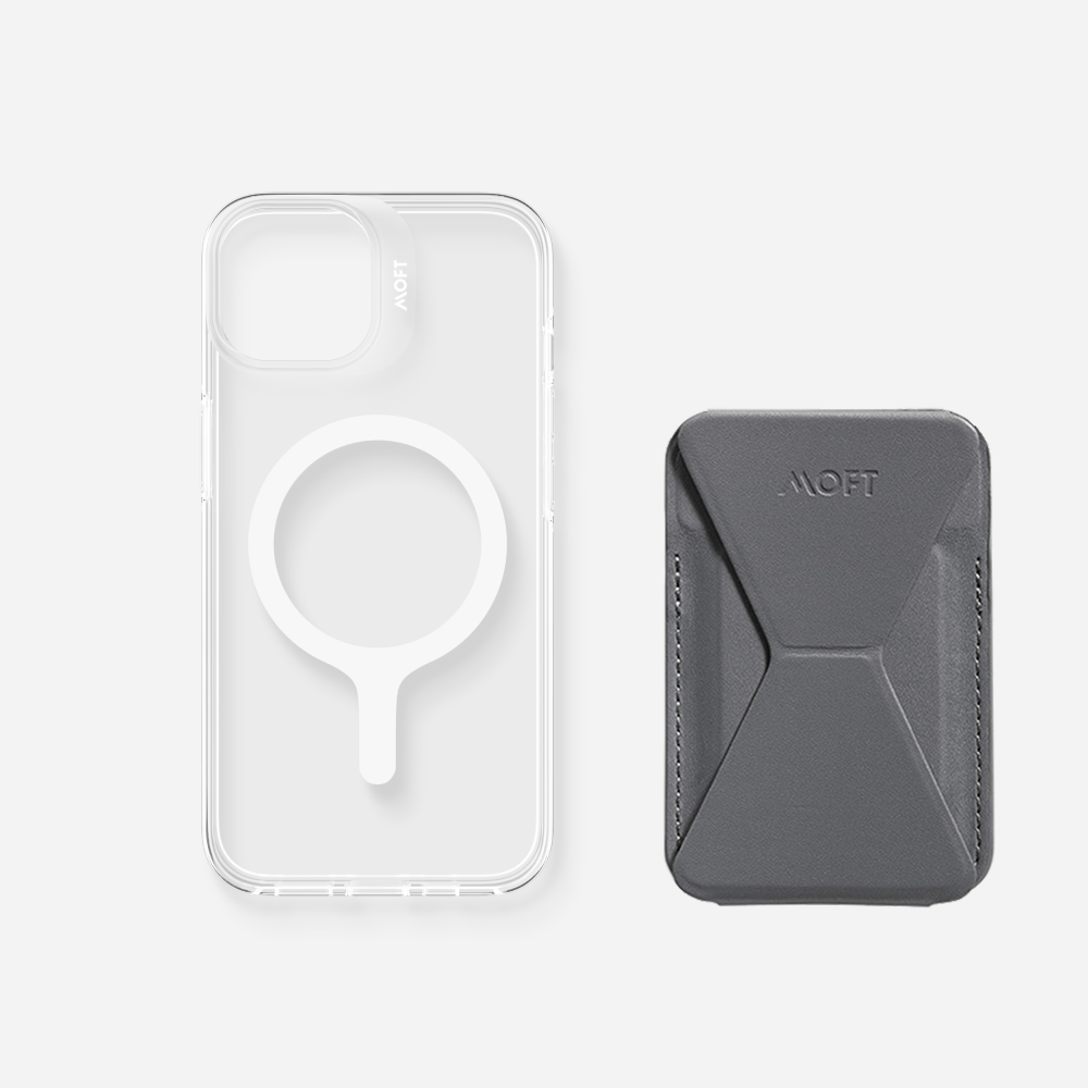 Case, Stand & Wallet Snap Set for iPhone 15 Series - MagSafe Compatible