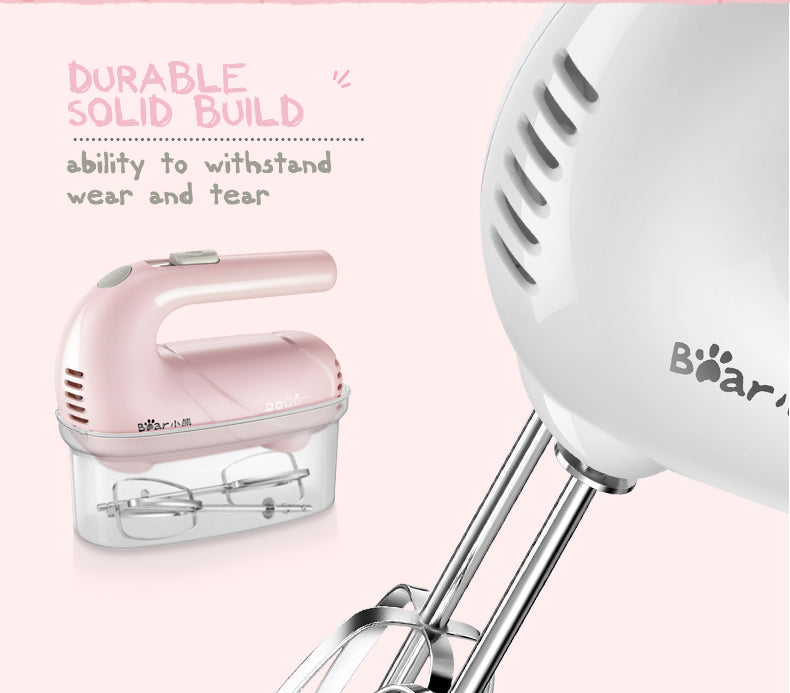 Bear Hand Mixer With 5 Speeds & Eject Function (DDQ-A01G1)
