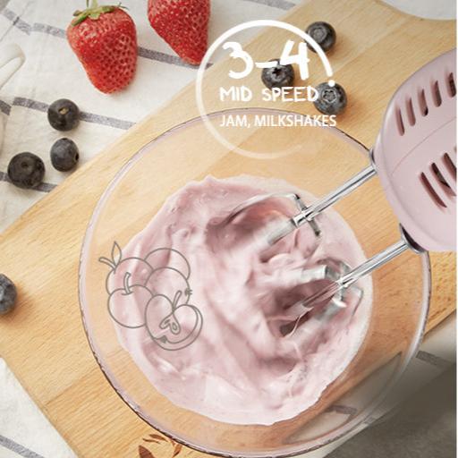 Bear Hand Mixer With 5 Speeds & Eject Function (DDQ-A01G1)