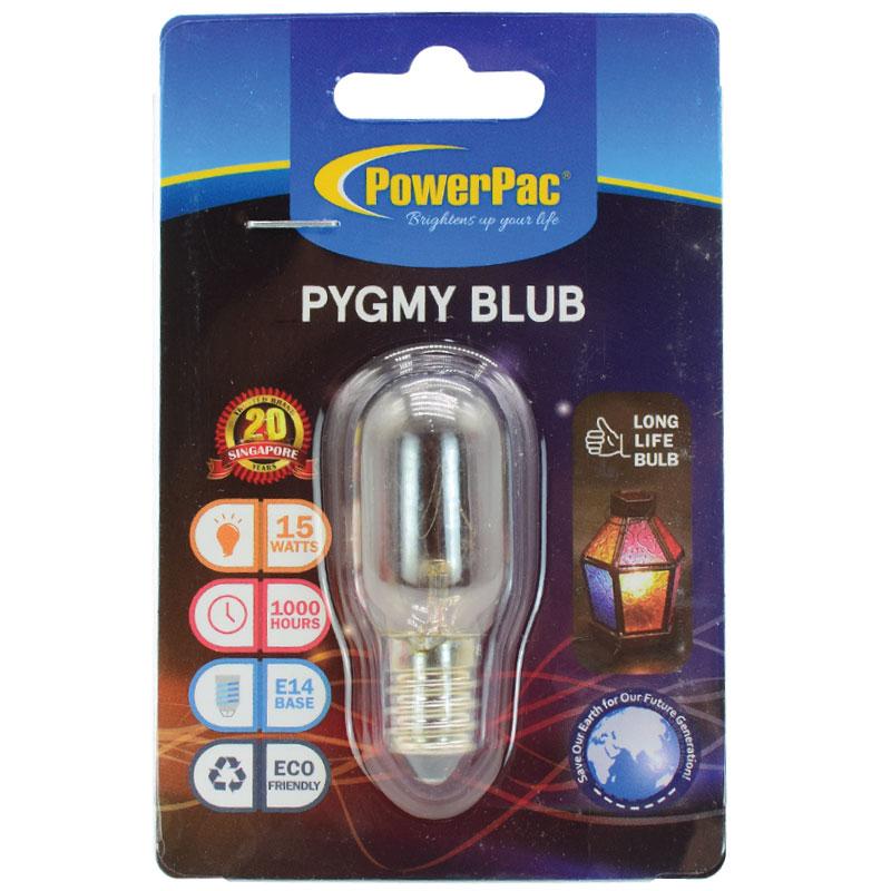 Pygmy bulb 15W E14 , Bulb Replacement for Fridge, Salt lamp bulb (E1415C)