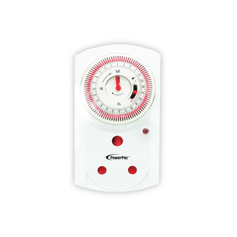 24 hrs Timer, 15 amp Timer, Timer Mechanical plug for Air Con (FDD50-AS1)