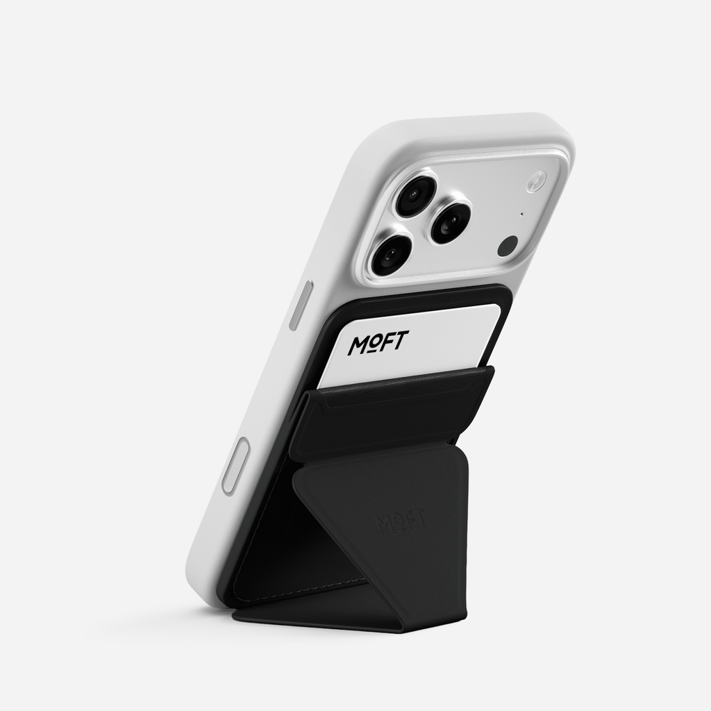 Trackable Snap-on Phone Stand & Wallet
