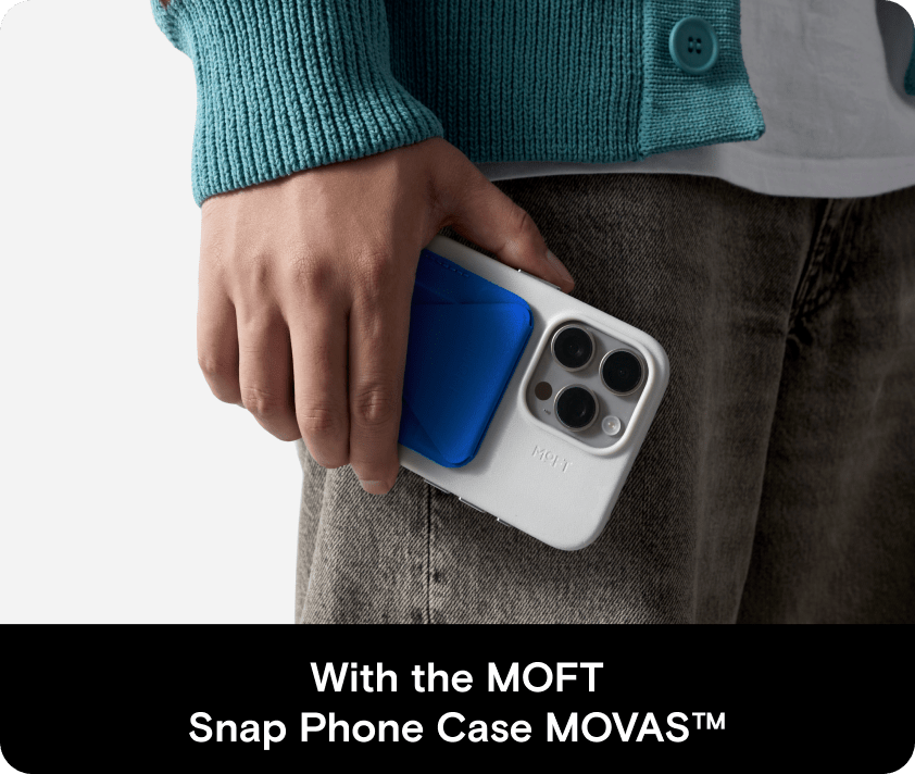 Snap-on Phone Stand & Wallet MOVAS™  - MagSafe Compatible