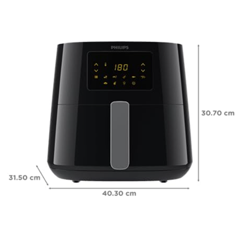 Philips HD9270/70 Digital Airfryer 2000W, 6.2L, Touch Presets