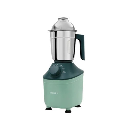 Refurbished Philips 800 Watt Powerful motor mixer grinder with MicroGrind Technology in Green colour - HL7773/02