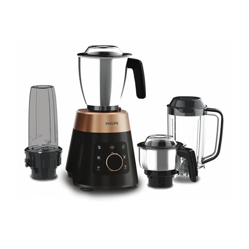 Philips 1000 Watt 4 Jars Black Mixer Grinder with 5 Preset Modes - HL7778/00 - EMP