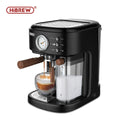 HiBREW Fully Automatic Espresso Cappuccino Latte 19Bar 3 in 1 Coffee Machine Automatic hot milk froth ESE pod&Ground Coffee H8A