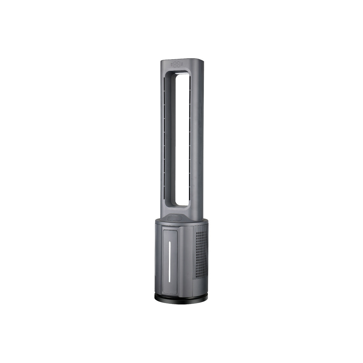 [CLIMATE VOUCHER $400] iFan DC Bladeless Tower Fan -Remote Control, Oscillation, Timer, LED Lamp, grey, IF7477