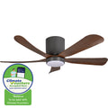 [CLIMATE VOUCHER $400] iFan 48in DC Motor Ceiling Fan | 5 Blades | Dimmable Lights | 6 Speed Selection (IF8548DGDW)