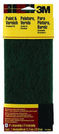 3M 7413NA 4.5" x 11" Chemical Paint & Varnish Scrubbing / Stripping Pad - Quantity of 15