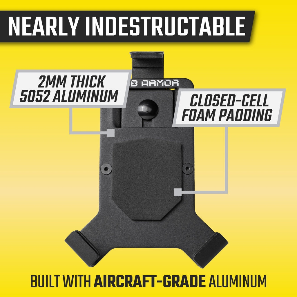 Mob Mount Claw - Phone Cradle for Motorcycle, ATV, Truck, Roll Cages