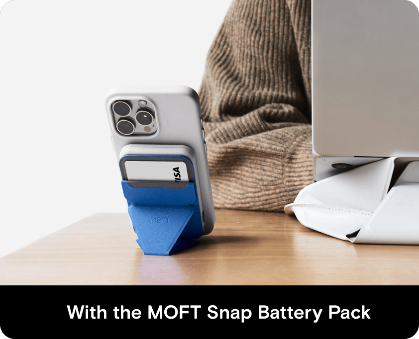 Snap-on Phone Stand & Wallet MOVAS™  - MagSafe Compatible