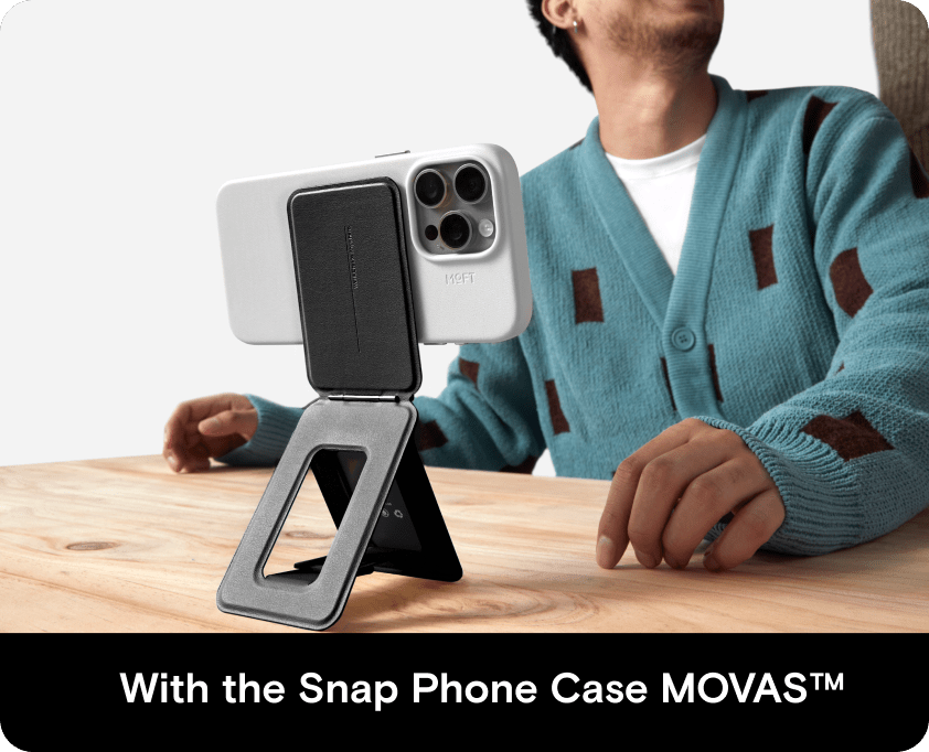 <p dir="rtl">حامل ثلاثي القوائم للهاتف Snap من MOVAS™ - متوافق مع MagSafe</p>