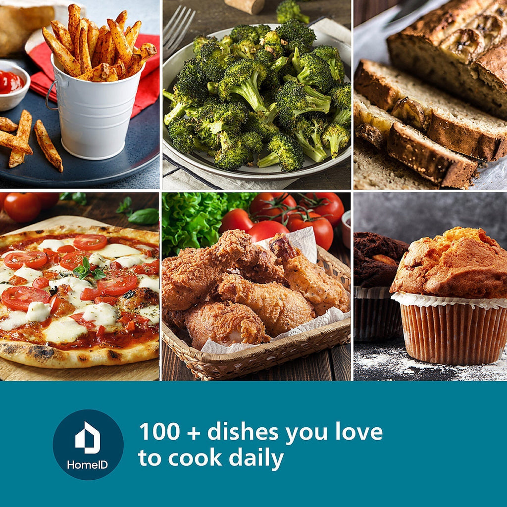 Philips 4.2 Litre Airfryer with Rapid Air Technology - NA120/00 - Emp